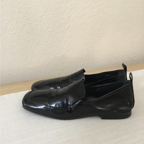 By Far Nick Chain Anklet Patent Leather Loafers size 37 missing chains - Picture 5 of 13